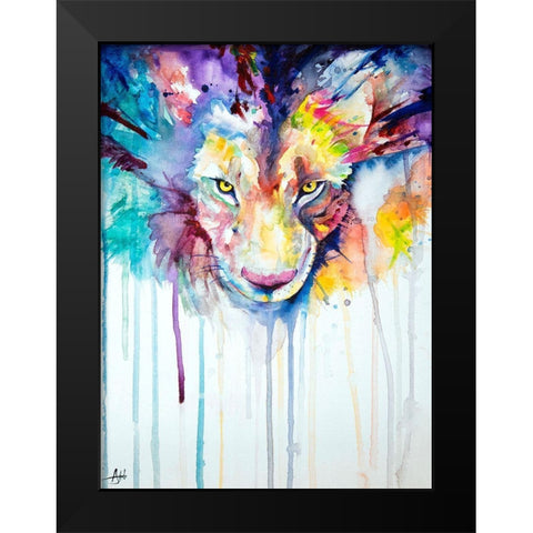 Cepheus Black Modern Wood Framed Art Print by Allante, Marc