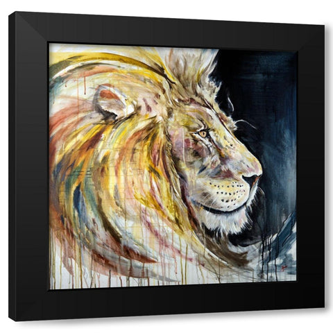 Heavy Lies The Head That Wears the Crown Black Modern Wood Framed Art Print with Double Matting by Allante, Marc