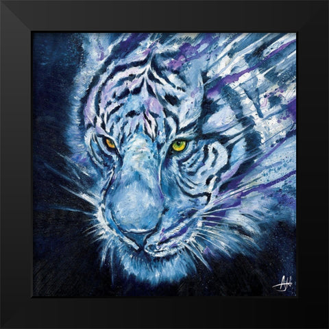 Nightstalker Black Modern Wood Framed Art Print by Allante, Marc