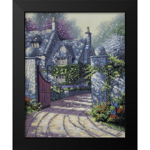 Ivy Manor Black Modern Wood Framed Art Print by Harvill, Marc