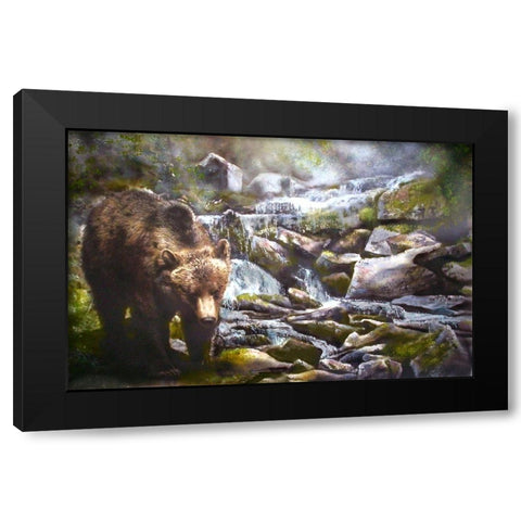 000_0002 Black Modern Wood Framed Art Print by Murray Henderson Fine Art