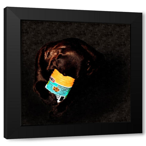 Chocolate And Peanutbutter Black Modern Wood Framed Art Print with Double Matting by Murray Henderson Fine Art