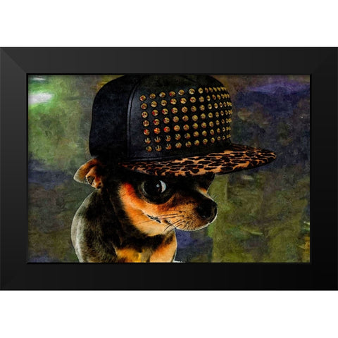 Rapawawa Black Modern Wood Framed Art Print by Murray Henderson Fine Art