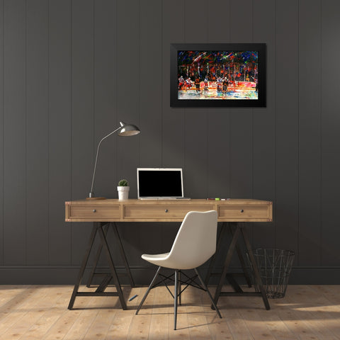 Ranger Win Black Modern Wood Framed Art Print by Murray Henderson Fine Art