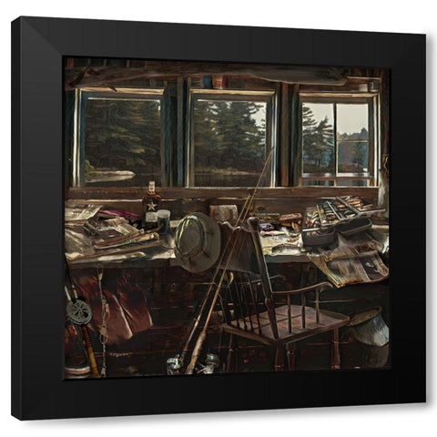 IMG_6546 Black Modern Wood Framed Art Print by Murray Henderson Fine Art
