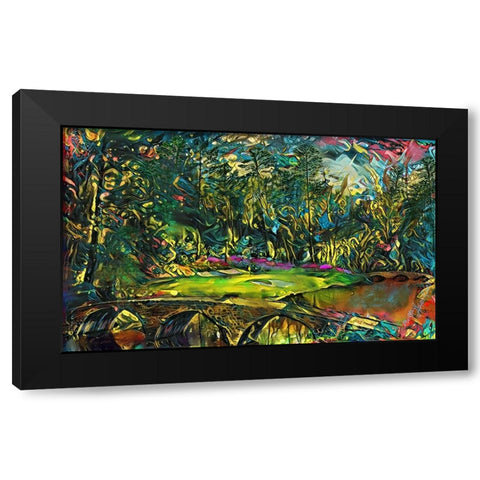 Untitled_Artwork (9) Black Modern Wood Framed Art Print with Double Matting by Murray Henderson Fine Art