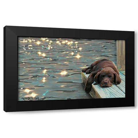 Untitled_Artwork (10) Black Modern Wood Framed Art Print by Murray Henderson Fine Art