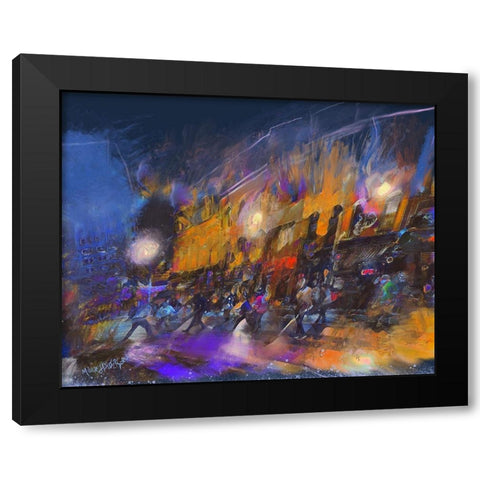 Untitled_Artwork (13) Black Modern Wood Framed Art Print with Double Matting by Murray Henderson Fine Art