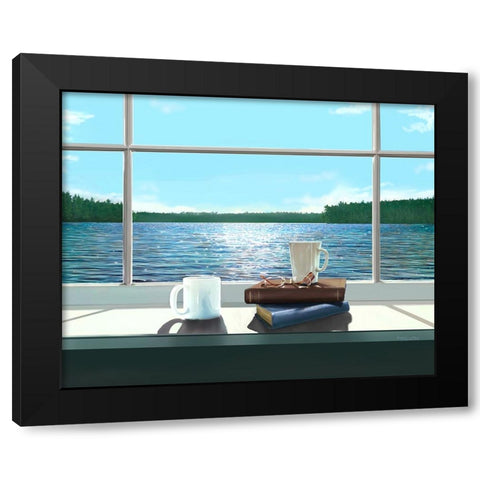 Untitled_Artwork (19) Black Modern Wood Framed Art Print with Double Matting by Murray Henderson Fine Art