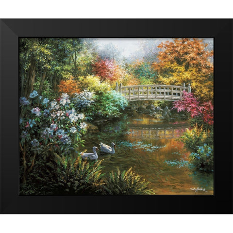 Treasury Of Splendor Black Modern Wood Framed Art Print by Boehme, Nicky