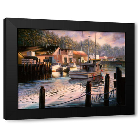 Point Of View Black Modern Wood Framed Art Print with Double Matting by Boehme, Nicky