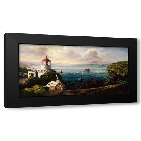 The Cove Guardian Black Modern Wood Framed Art Print with Double Matting by Boehme, Nicky