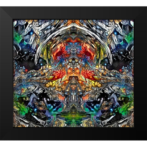 Being Black Modern Wood Framed Art Print by Gavidia, Pedro
