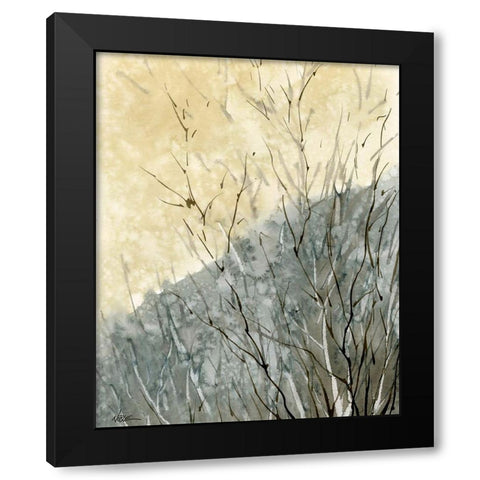 Gold Ridge Black Modern Wood Framed Art Print with Double Matting by Randy Noble Fine Art