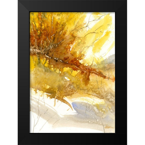 Morning Black Modern Wood Framed Art Print by Randy Noble Fine Art