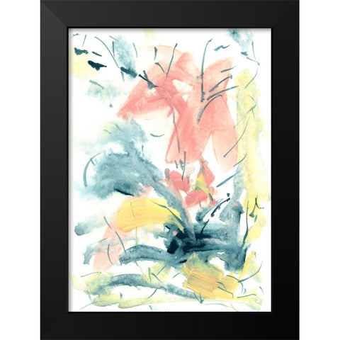 Pastel Palette 8 Black Modern Wood Framed Art Print by Randy Noble Fine Art