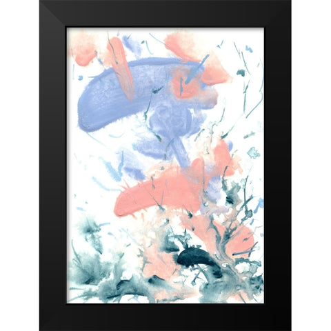 Pastel Palette 9 Black Modern Wood Framed Art Print by Randy Noble Fine Art