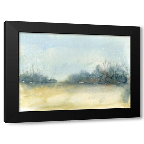 Sunny Fog Black Modern Wood Framed Art Print with Double Matting by Randy Noble Fine Art