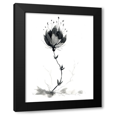 Embodiment Black Modern Wood Framed Art Print by Randy Noble Fine Art