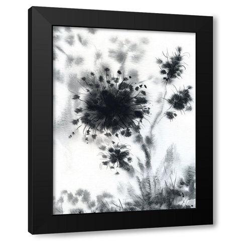 New Life Black Modern Wood Framed Art Print by Randy Noble Fine Art
