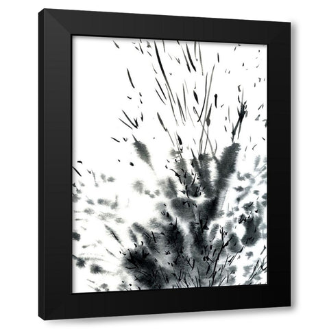 Primitive Black Modern Wood Framed Art Print by Randy Noble Fine Art