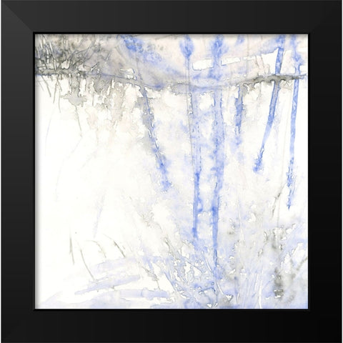 Frost Valley Black Modern Wood Framed Art Print by Randy Noble Fine Art