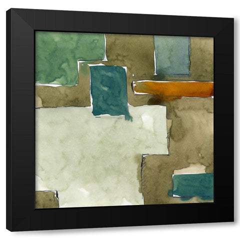 Oration Black Modern Wood Framed Art Print with Double Matting by Randy Noble Fine Art