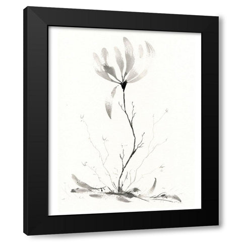 Grow On Black Modern Wood Framed Art Print by Randy Noble Fine Art