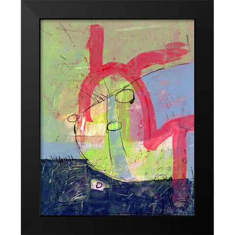 Adjoining Black Modern Wood Framed Art Print by Randy Noble Fine Art