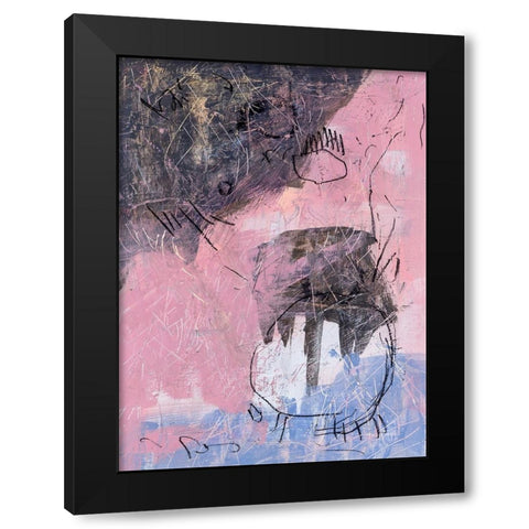 Contrasted Worlds Black Modern Wood Framed Art Print by Randy Noble Fine Art