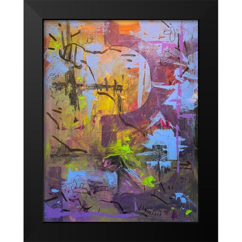 Cargo Black Modern Wood Framed Art Print by Randy Noble Fine Art