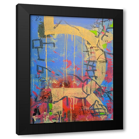 Progression Black Modern Wood Framed Art Print with Double Matting by Randy Noble Fine Art