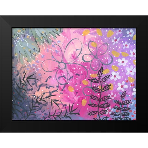 Color Range Black Modern Wood Framed Art Print by Randy Noble Fine Art