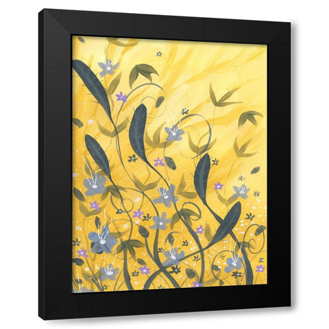 Gracious Bend Black Modern Wood Framed Art Print with Double Matting by Randy Noble Fine Art