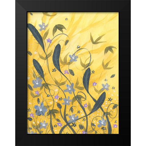 Gracious Bend Black Modern Wood Framed Art Print by Randy Noble Fine Art