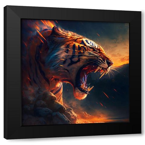 Desert Of Dreams 4 Black Modern Wood Framed Art Print with Double Matting by Heere, Ray