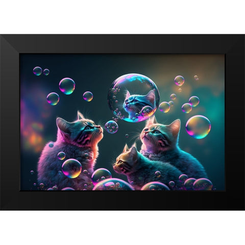 Mystical Morning 8 Black Modern Wood Framed Art Print by Heere, Ray