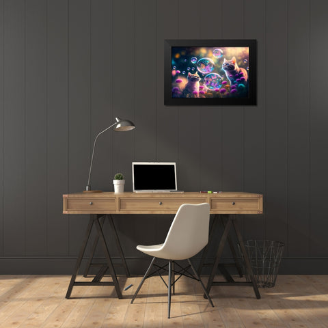 Mystical Morning 9 Black Modern Wood Framed Art Print by Heere, Ray