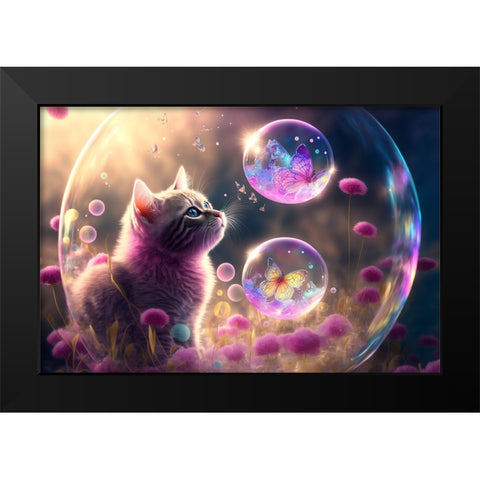 Mystical Morning 10 Black Modern Wood Framed Art Print by Heere, Ray