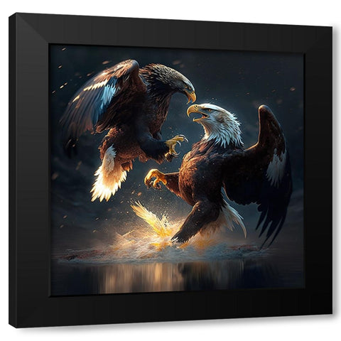 Desert Of Dreams 11 Black Modern Wood Framed Art Print by Heere, Ray