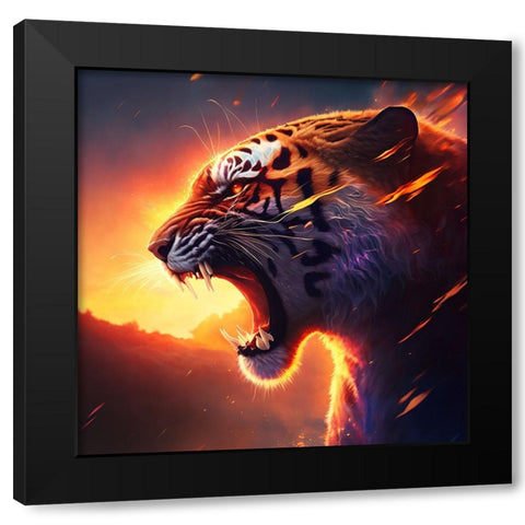 Desert Of Dreams 14 Black Modern Wood Framed Art Print by Heere, Ray
