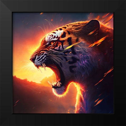 Desert Of Dreams 14 Black Modern Wood Framed Art Print by Heere, Ray
