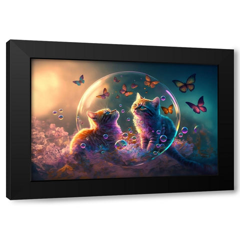 Mystical Morning 11 Black Modern Wood Framed Art Print by Heere, Ray