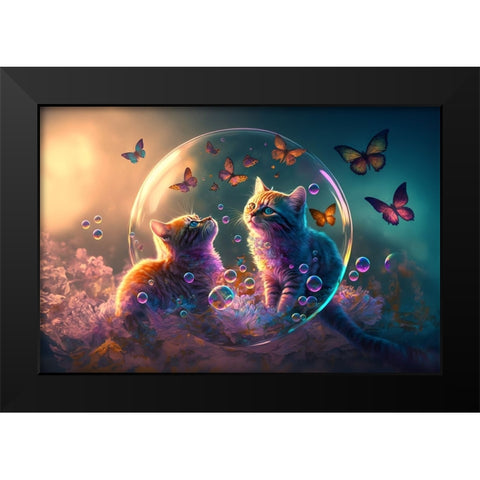 Mystical Morning 11 Black Modern Wood Framed Art Print by Heere, Ray