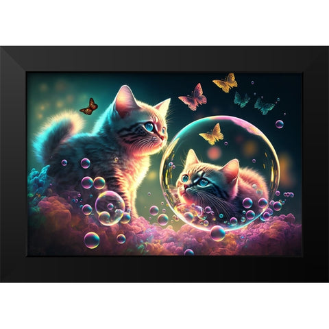 Mystical Morning 12 Black Modern Wood Framed Art Print by Heere, Ray