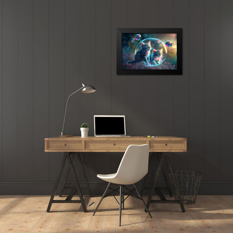 Mystical Morning 13 Black Modern Wood Framed Art Print by Heere, Ray