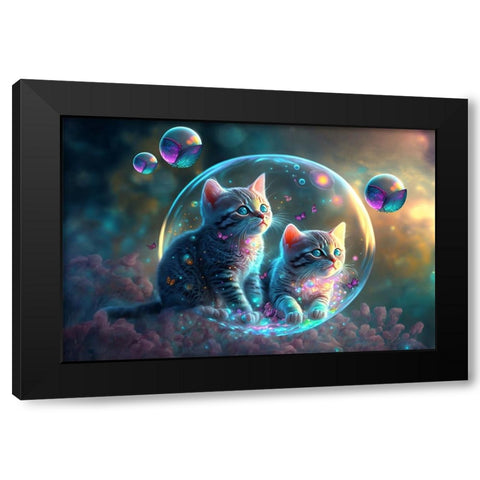 Mystical Morning 13 Black Modern Wood Framed Art Print by Heere, Ray