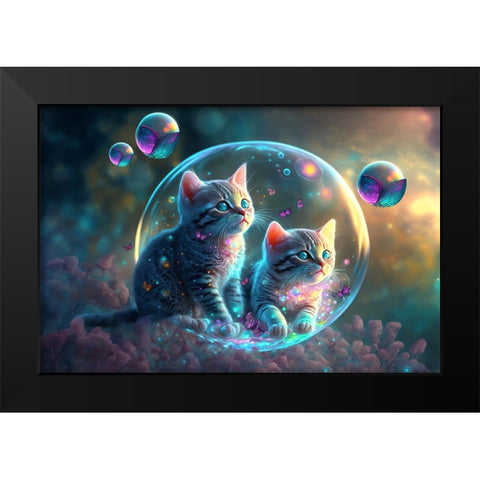 Mystical Morning 13 Black Modern Wood Framed Art Print by Heere, Ray