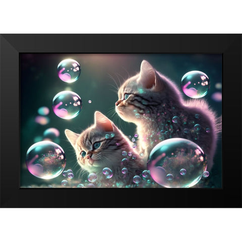 Mystical Morning 15 Black Modern Wood Framed Art Print by Heere, Ray