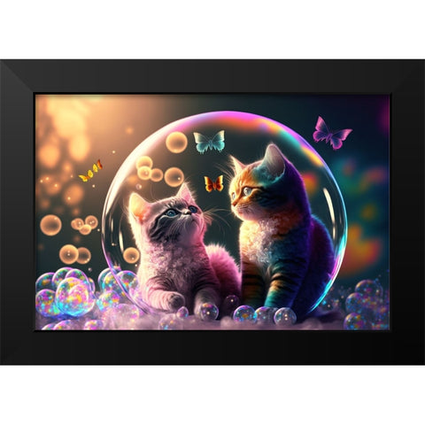 Mystical Morning 16 Black Modern Wood Framed Art Print by Heere, Ray